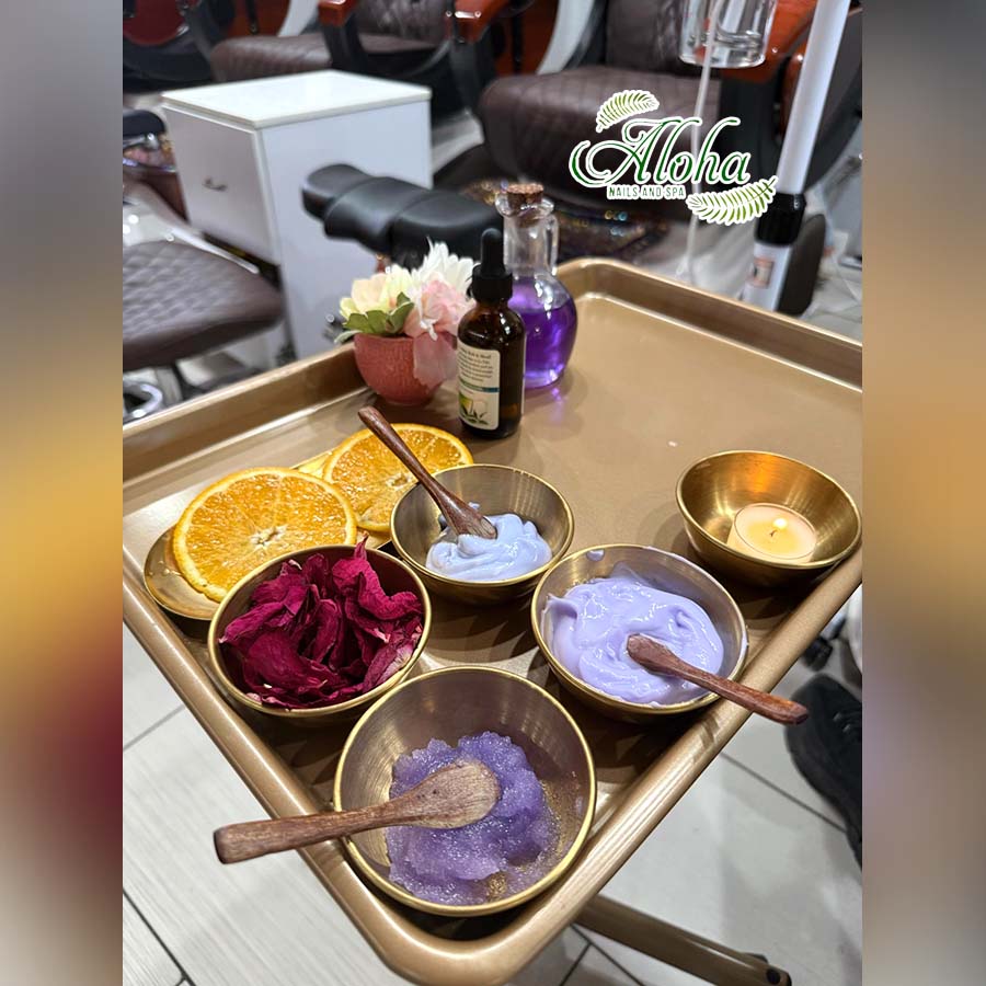 Aloha Nails and Spa nail work in Denver, Colorado